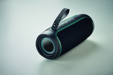 Logo trade promotional giveaways picture of: 2x5 LED Wireless speaker IPX4